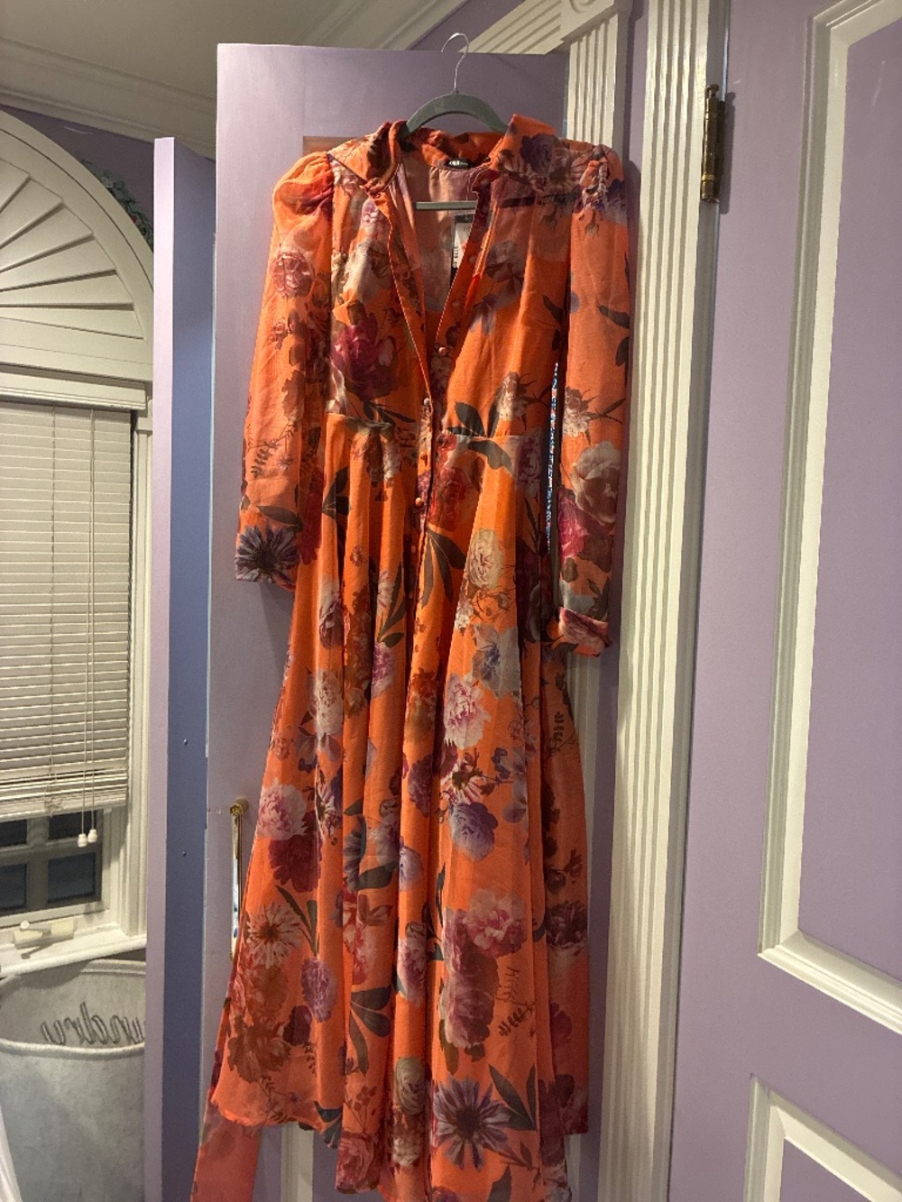 Ina gorgeous floral dress
